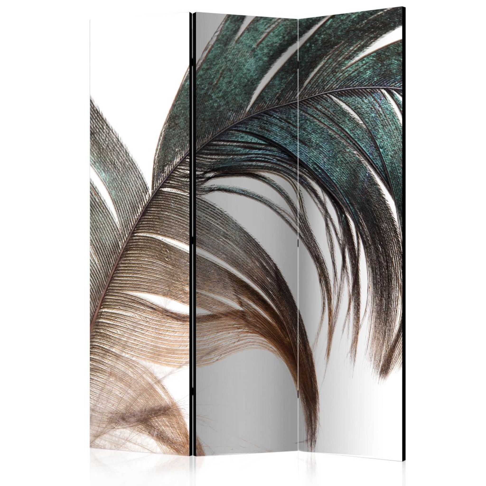 Paris Prix Paravent 3 volets  beautiful feather  135x172cm