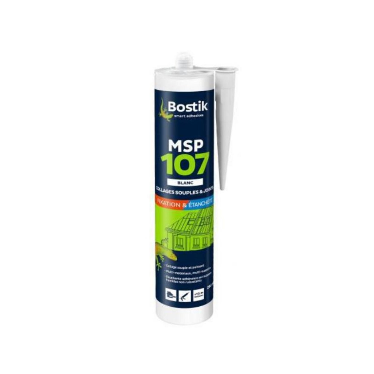 Bostik Mastic MS107 gris cartouche de 290ml BOSTIK 30614069