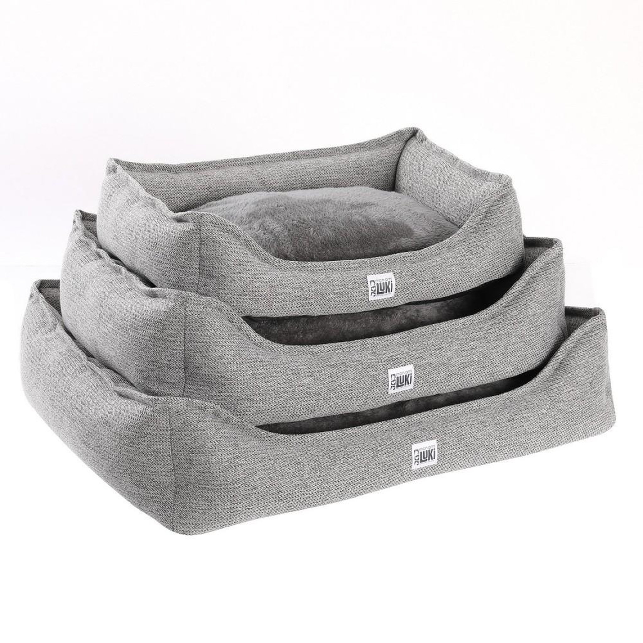 Voir la diapositive 5 : MON AMI LUKI Panier rectangle - anti-derapant pour chien