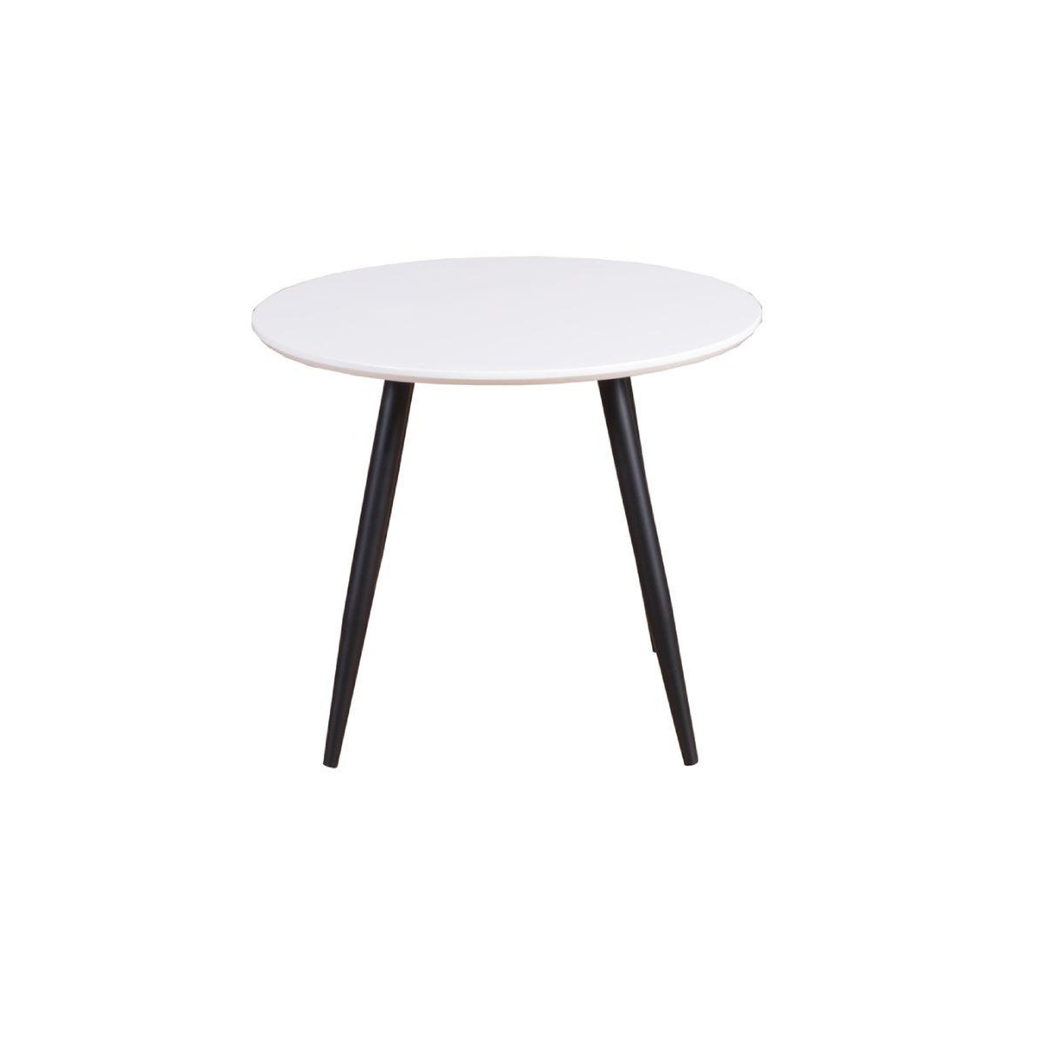 Voir la diapositive 2 : Paris Prix Table enfant design  plaza  60cm blanc & noir