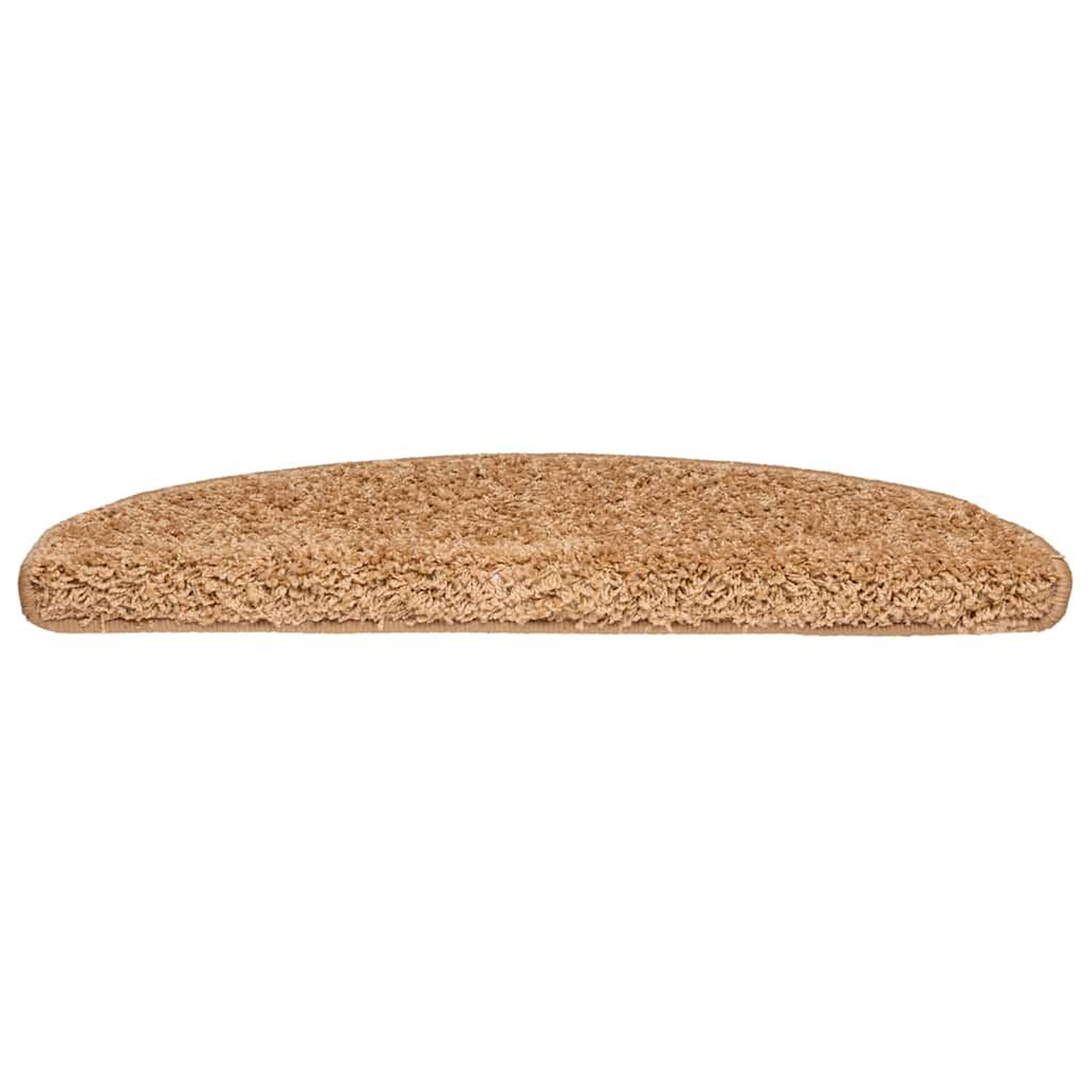Voir la diapositive 3 : VIDAXL Tapis d'escalier 20 pcs beige 65x21x4 cm