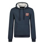 GEOGRAPHICAL NORWAY Sweat à Capuche  Homme Geographical Norway Fondant. Coloris disponibles : Bleu