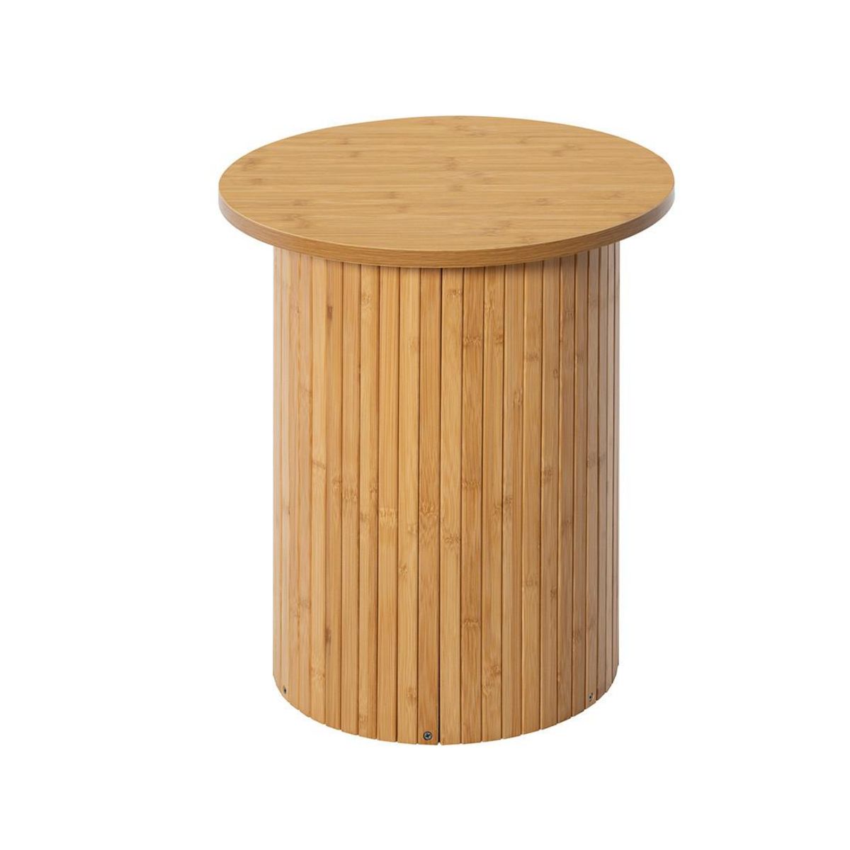 BEST MOBILIER Kofu - bout de canapé - bambou - 40x45 cm