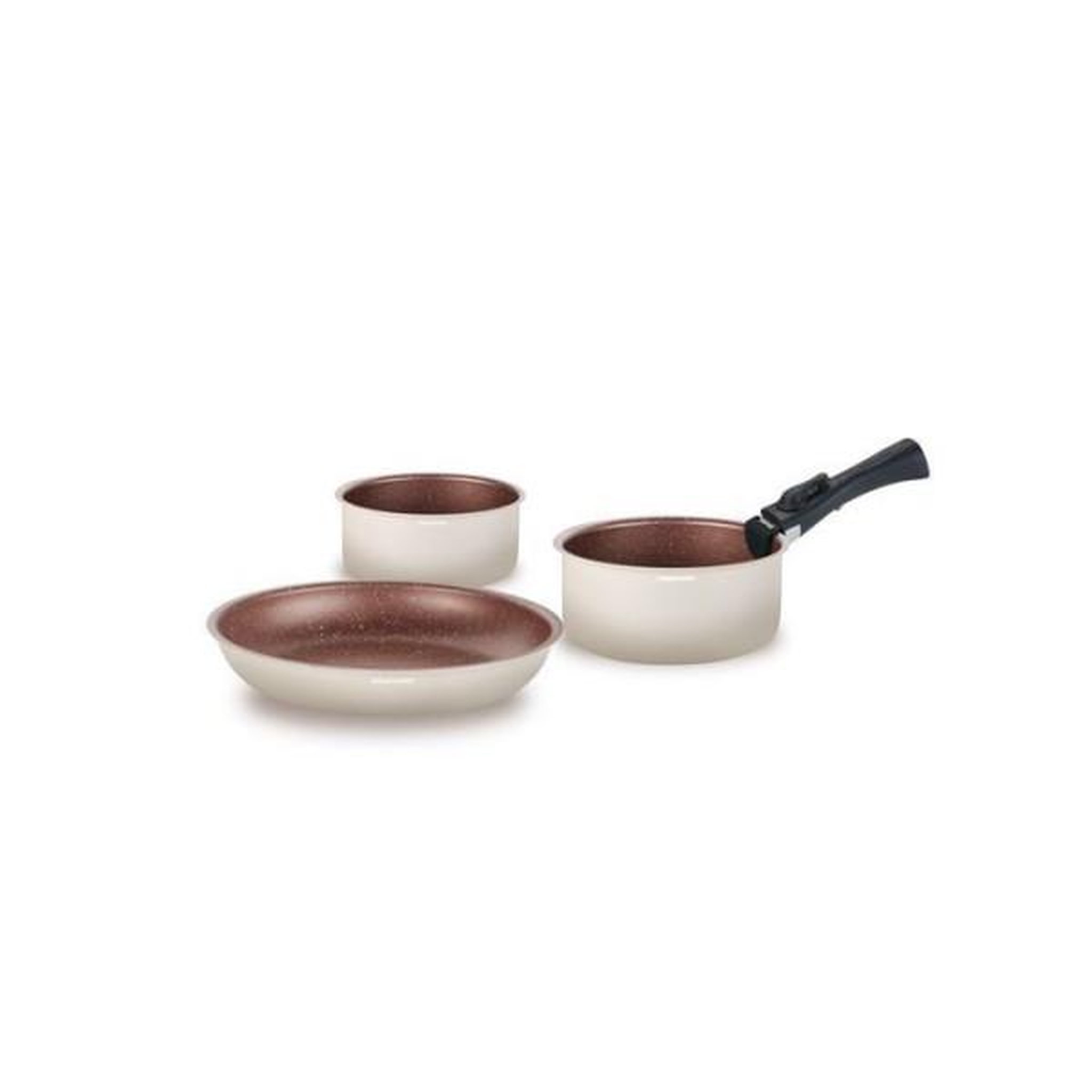 Voir la diapositive 3 : Arthur Martin Batterie de cuisine Arthur Martin Batterie 18 pieces creme AM1453 CREME
