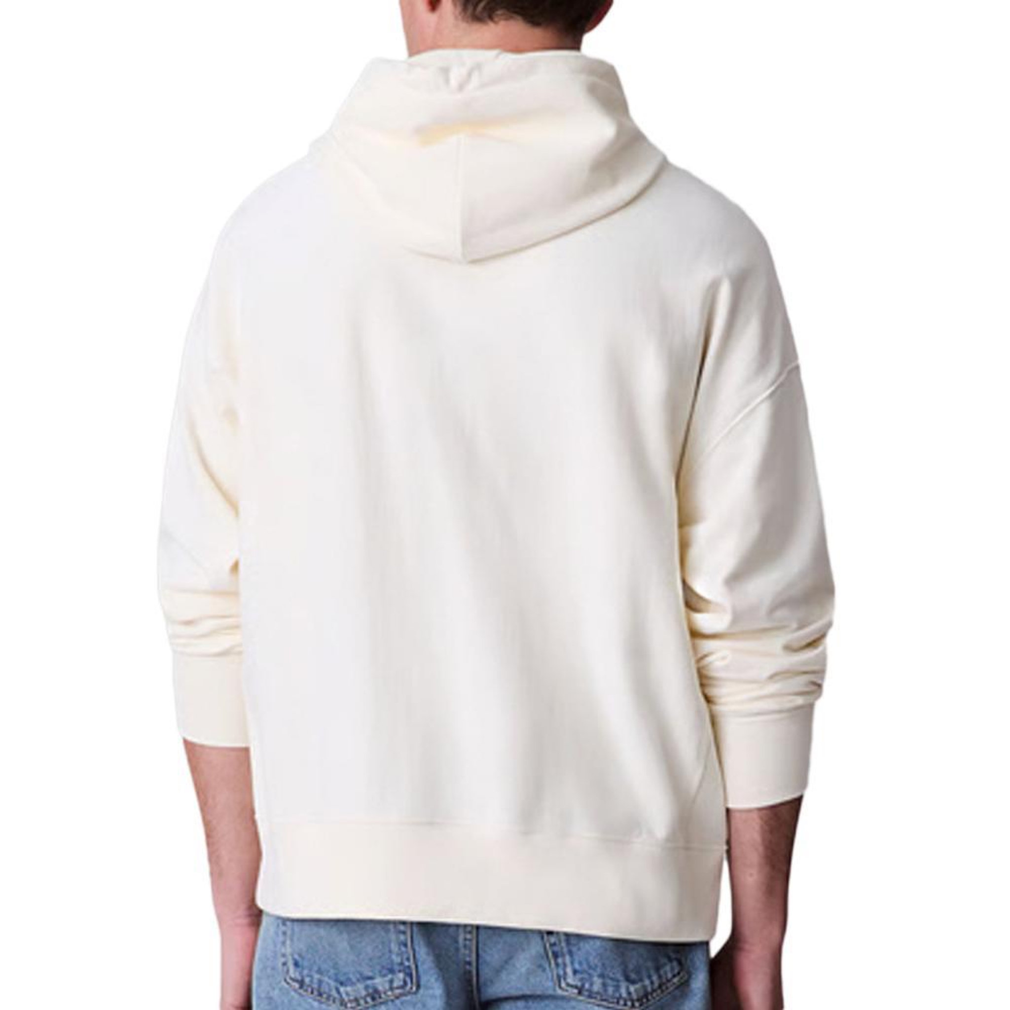 Voir la diapositive 2 : CALVIN KLEIN JEANS Sweat à Capuche Beige Homme Calvin Klein Jeans Premium Terry