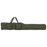 VIDAXL Sac de canne à pêche vert foncé 150 cm tissu oxford