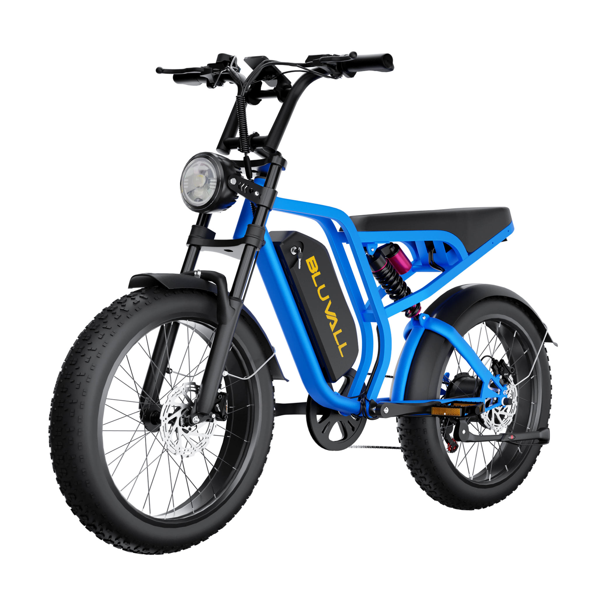 Voir la diapositive 1 : BLUVALL Vélo électrique bluvall su8 20  fat bike