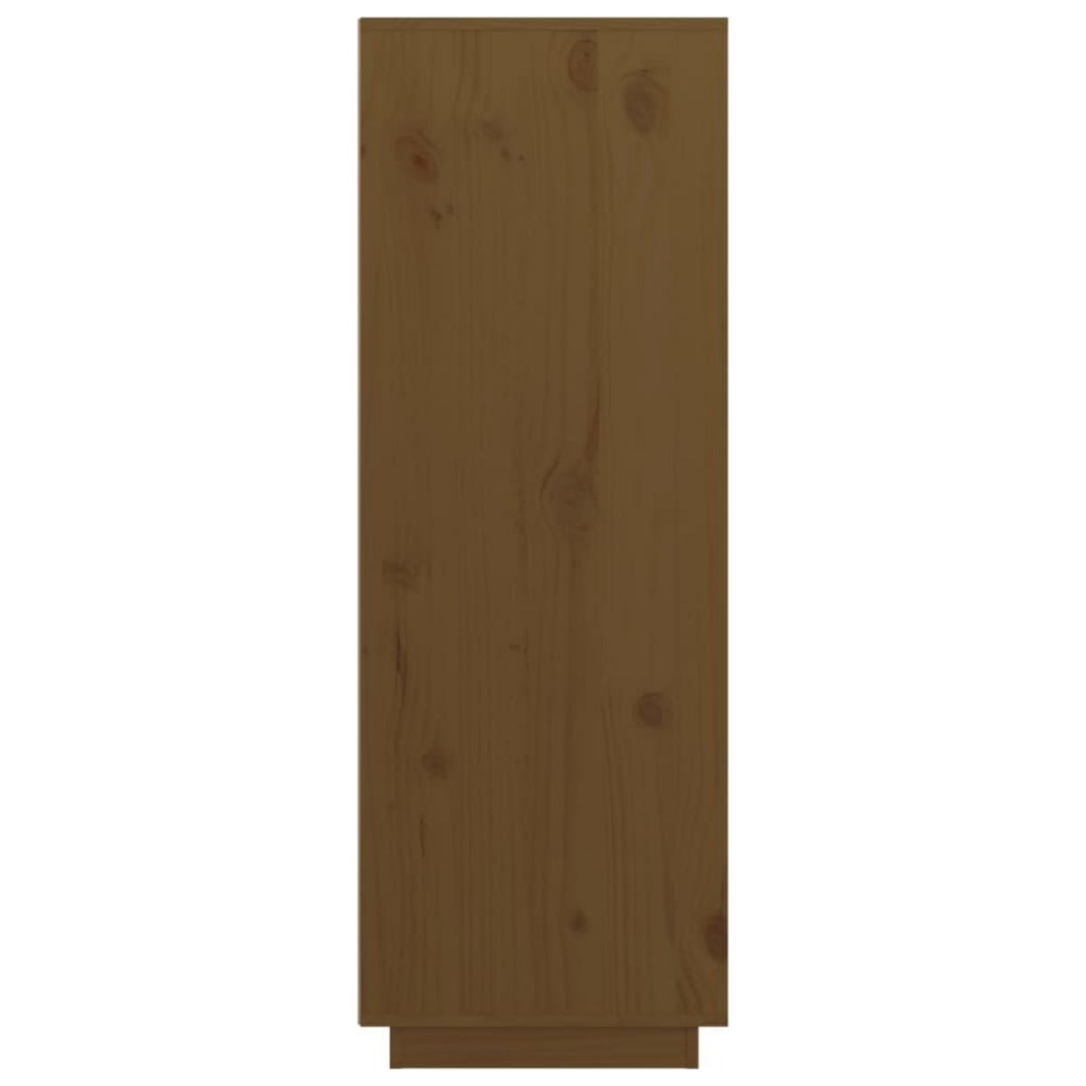 VIDAXL Buffet haut Marron miel 89x40x116,5 cm Bois massif de pin