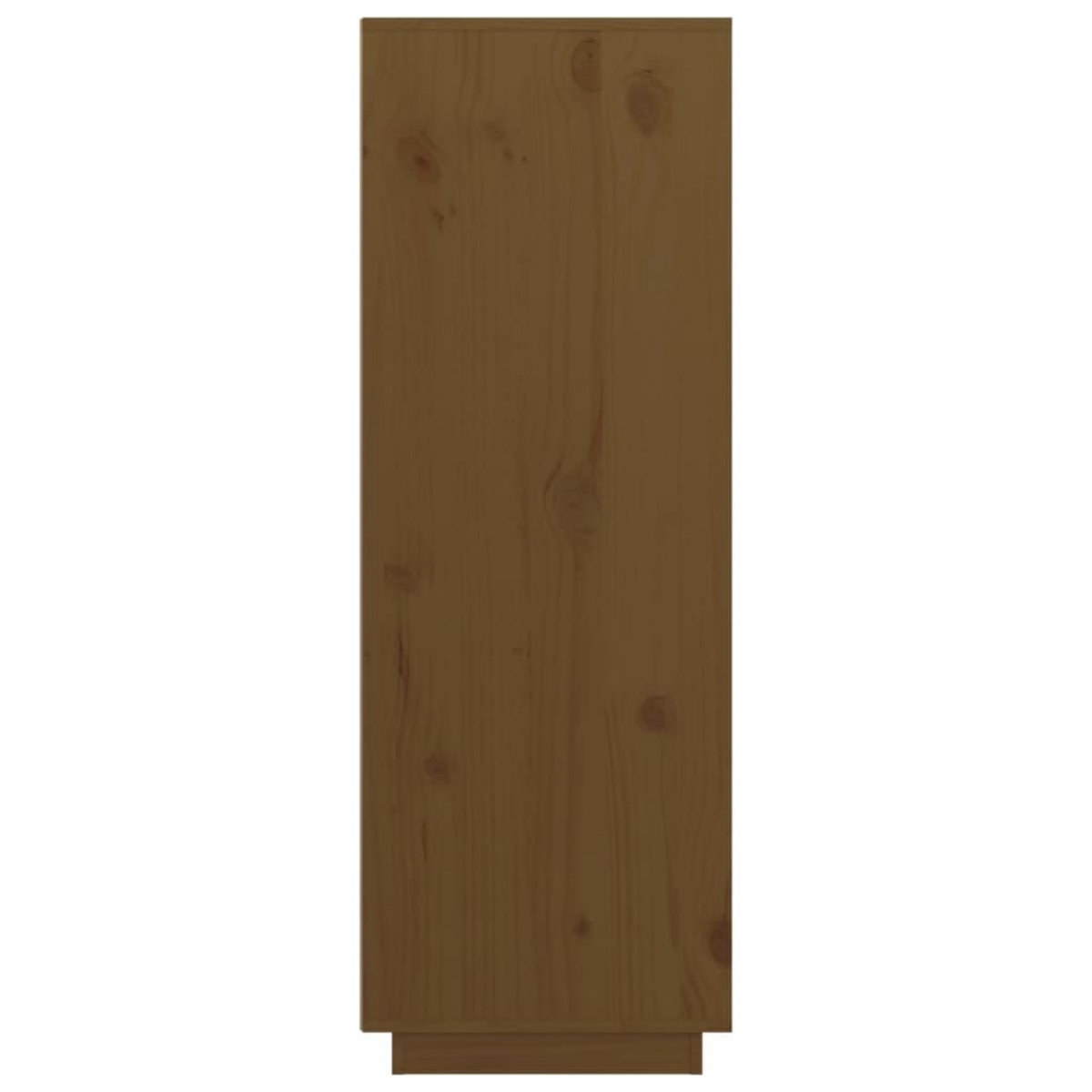 VIDAXL Buffet haut Marron miel 89x40x116,5 cm Bois massif de pin