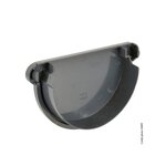 GIRPI Fond à joint pvc ardoise GIRPI, Dév.16 cm Diam.50 mm