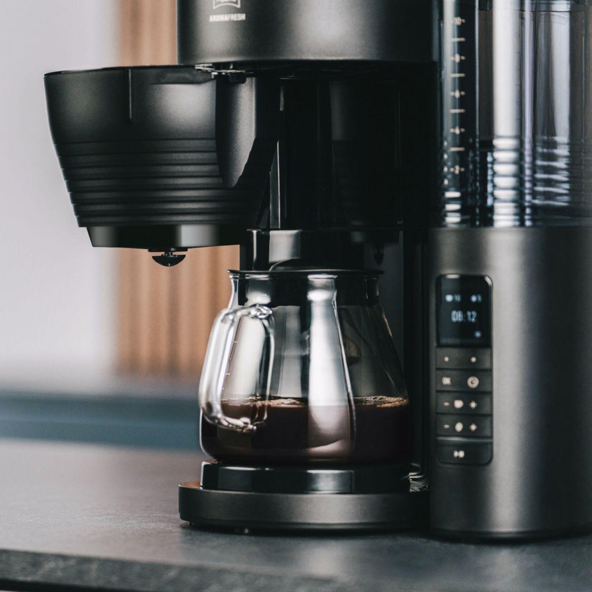Voir la diapositive 5 : Melitta Cafetière filtre aromafresh glass pro 1030-01
