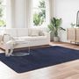 Voir la diapositive 3 : VIDAXL Tapis shaggy a poils longs NAVARRA bleu marine 200x290 cm