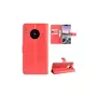 amahousse Housse Huawei Mate 30 Pro folio rouge languette aimantée