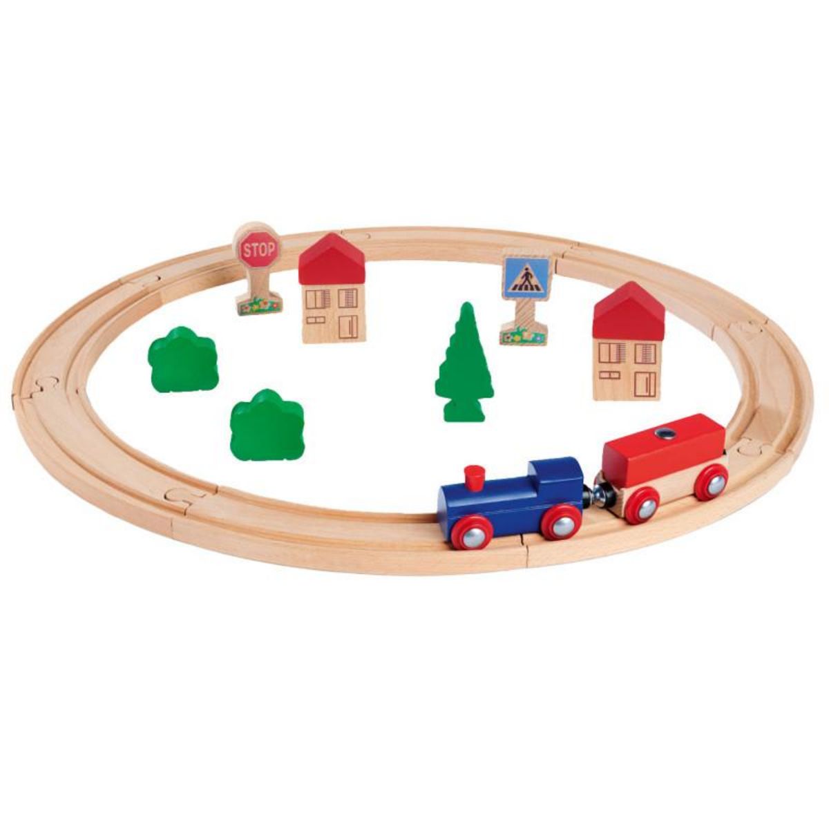 Eichhorn Eichhorn Train Track Playset, 20 pcs. 100006200