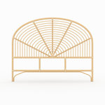 Rendez vous déco Tête de lit en rotin 140 cm - Séléna. Coloris disponibles : Beige