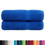 Voir la diapositive 2 : VIDAXL Essuie mains de qualité supérieure SOLUND 2 pcs bleu 600 g m²