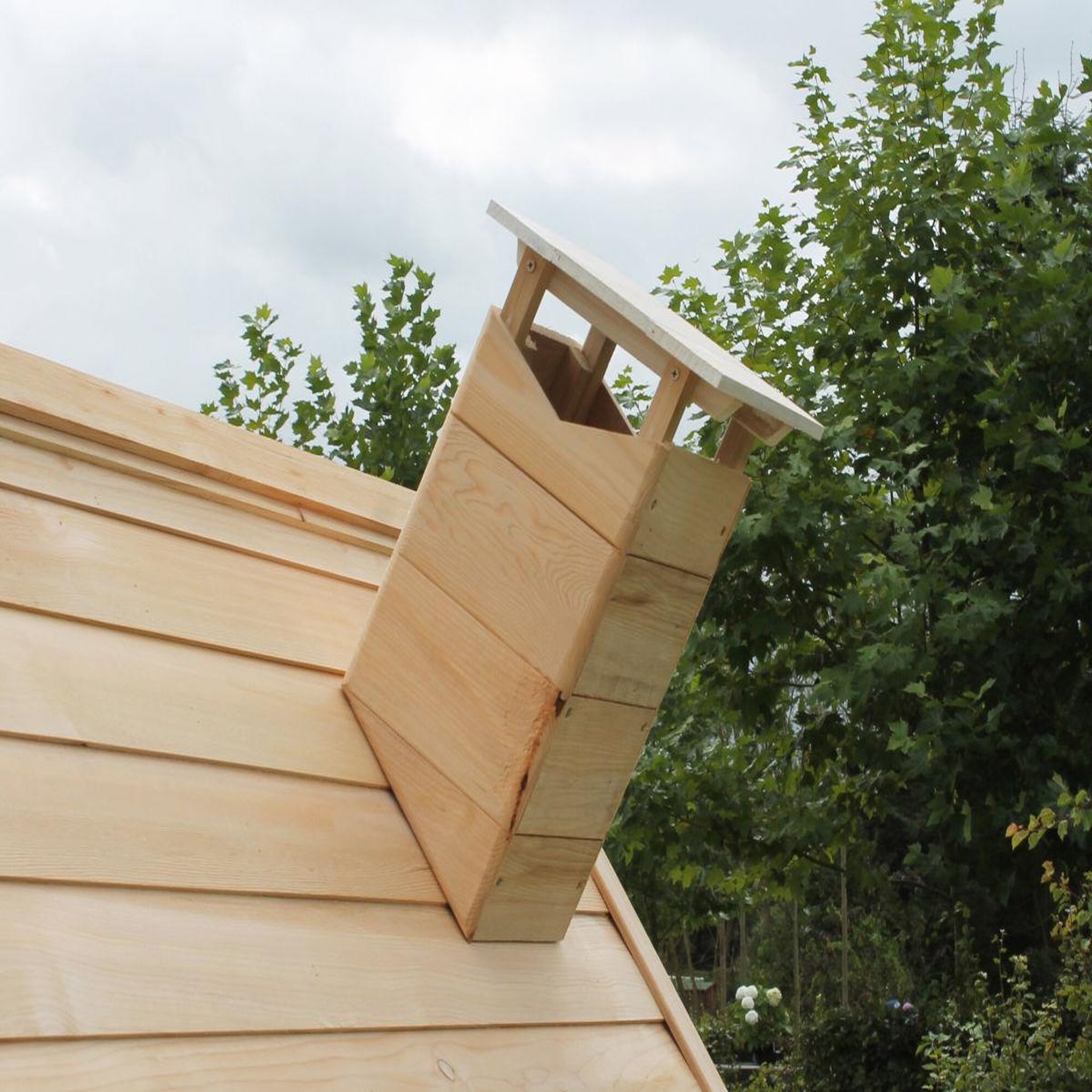 Voir la diapositive 3 : EXIT TOYS Maisonnette en bois pour enfants Fantasia 100 Naturel - Exit Toys