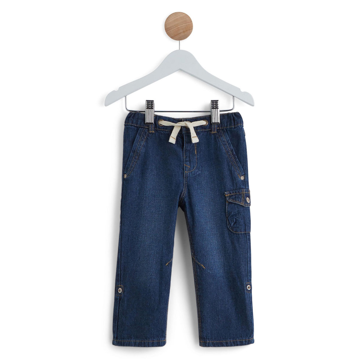 IN EXTENSO Pantalon retroussable bébé garçon