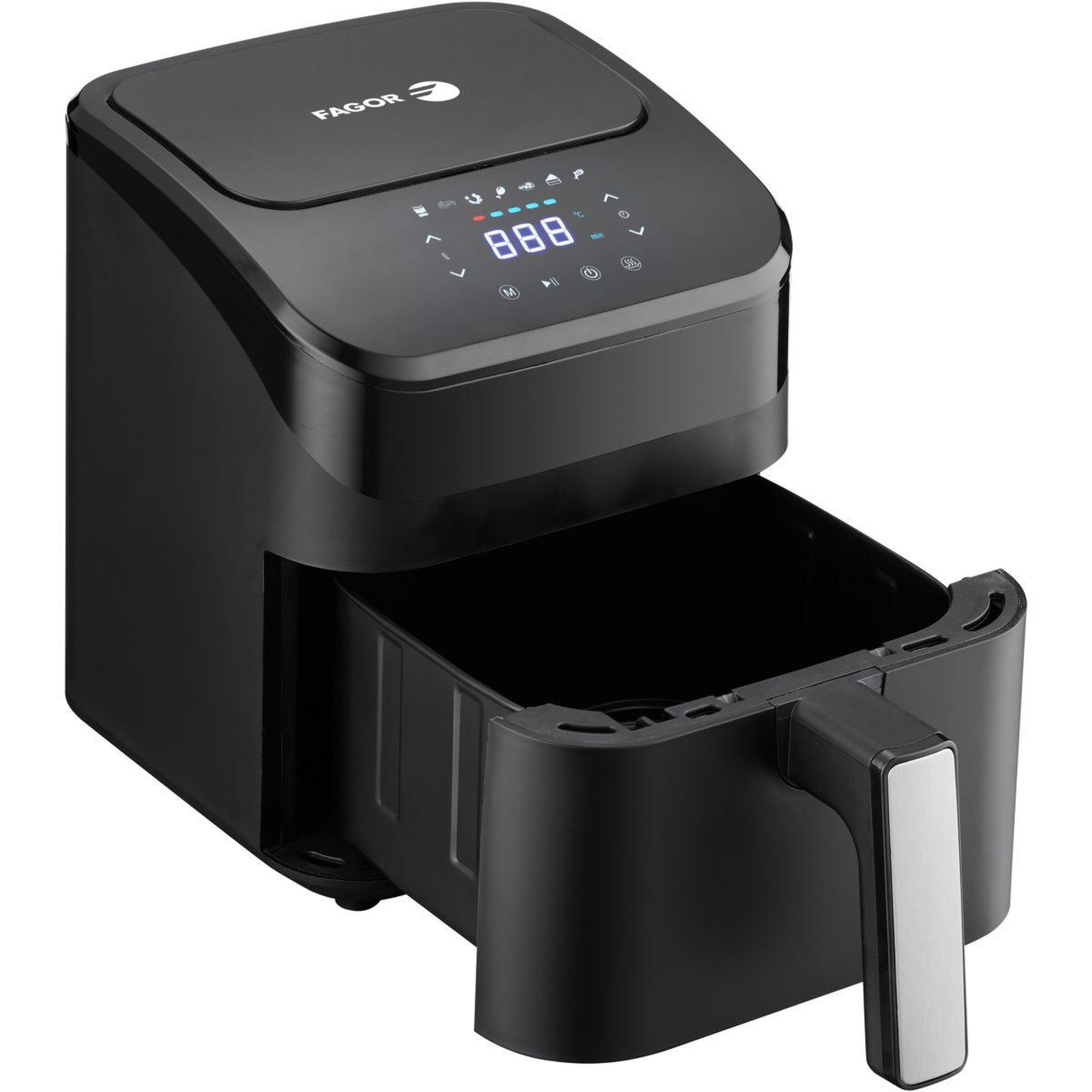Voir la diapositive 3 : Fagor Friteuse sans huile fg2645 noir, 4,3 l