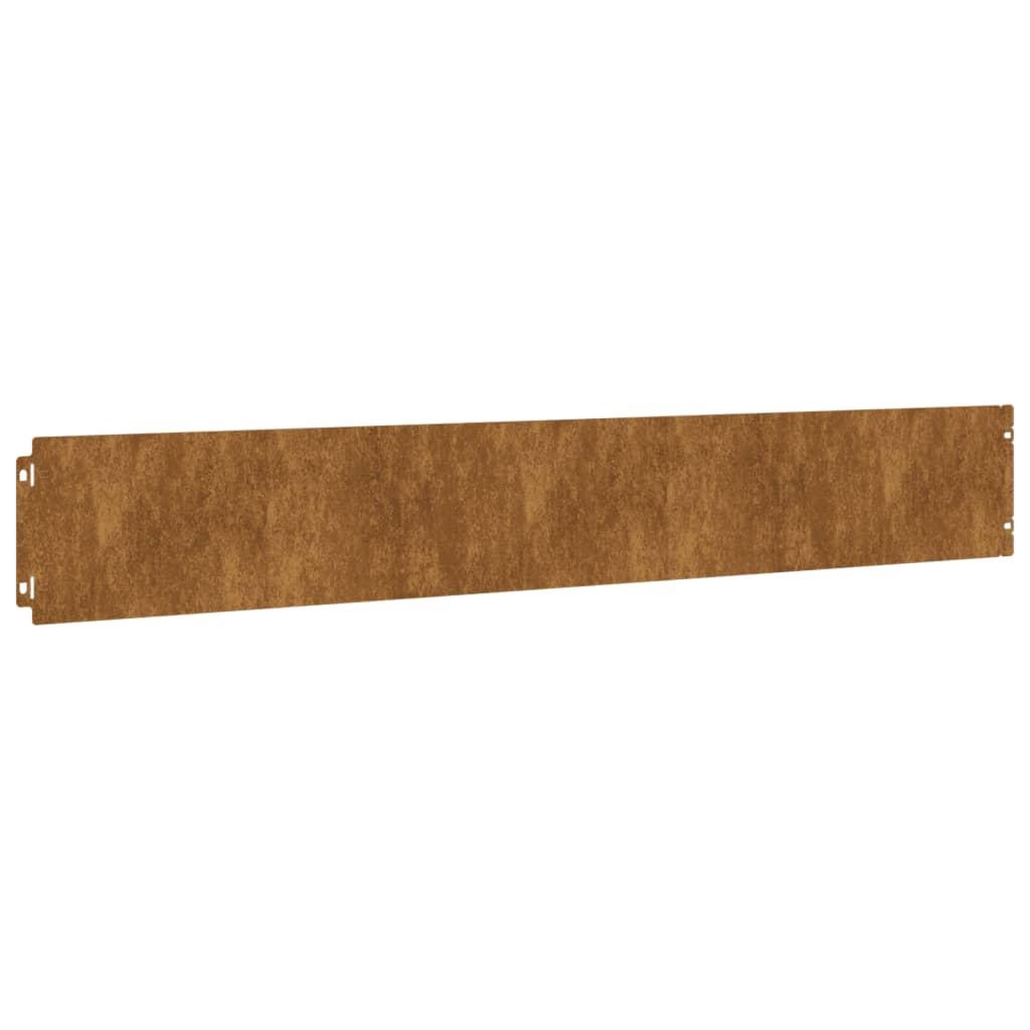 Voir la diapositive 4 : VIDAXL Bordures de pelouse 50 pcs 15x103 cm acier corten flexible