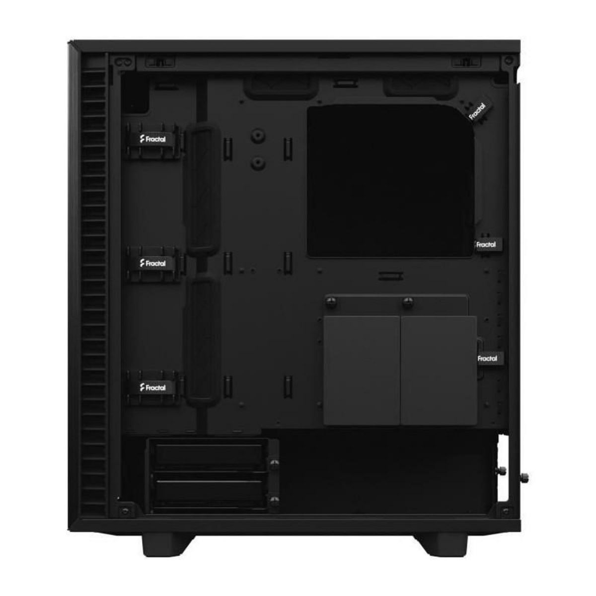 Fractal Design FRACTAL DESIGN BOITIER PC Define 7 Compact - Panneau Solide - Noir - Format ATX FD-C-DEF7C-01