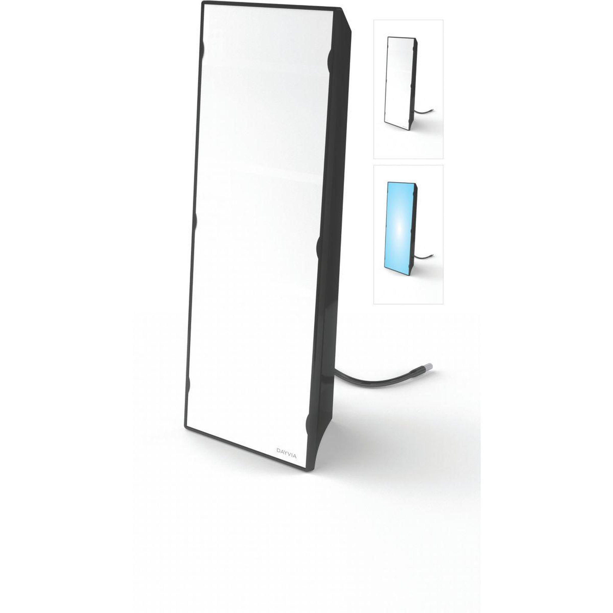 Voir la diapositive 3 : Dayvia Luminothérapie slimstyle day noir