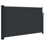 Voir la diapositive 2 : VIDAXL Auvent lateral retractable noir 120x600 cm