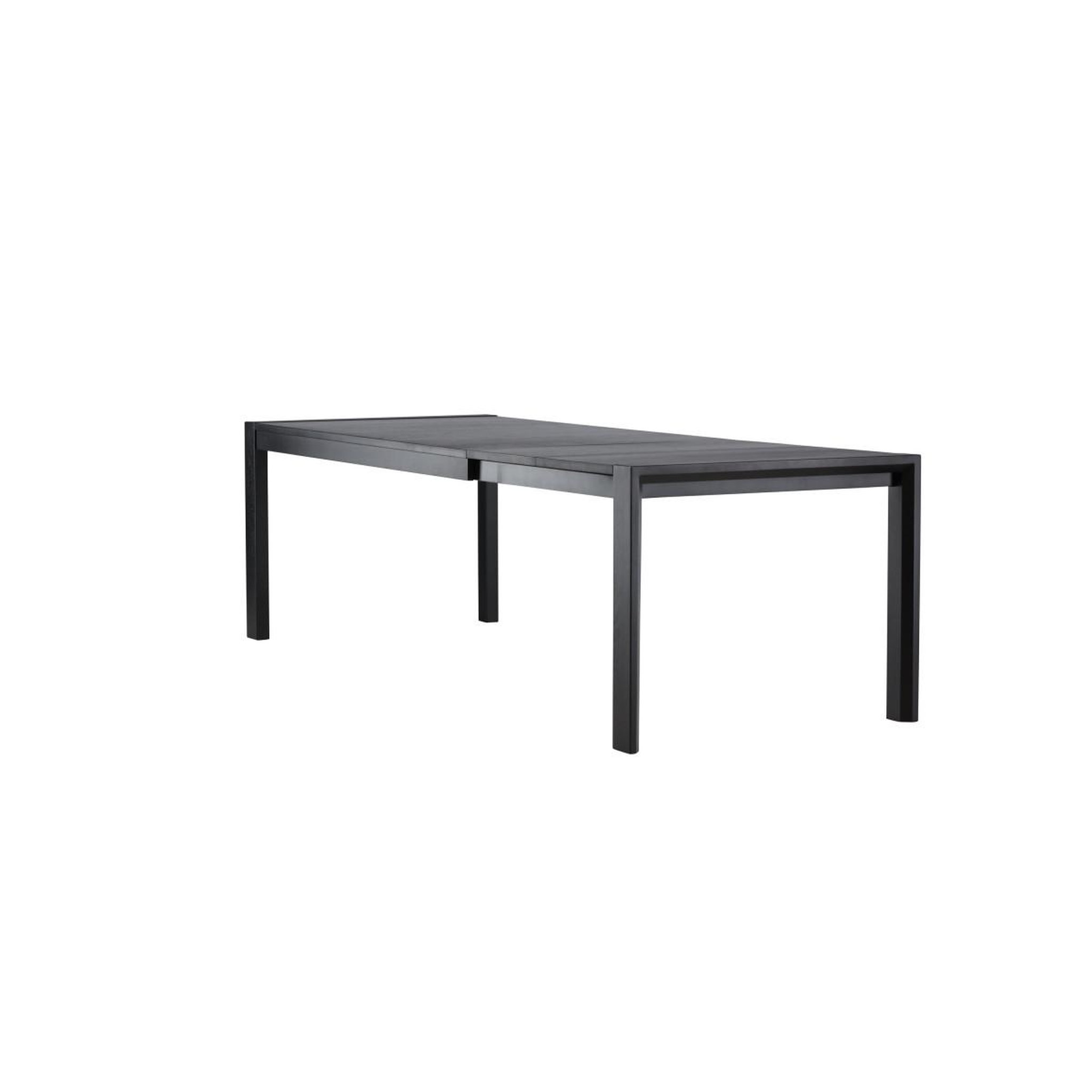 Voir la diapositive 6 : Paris Prix Table à manger extensible en bois  slider  170-250cm noir