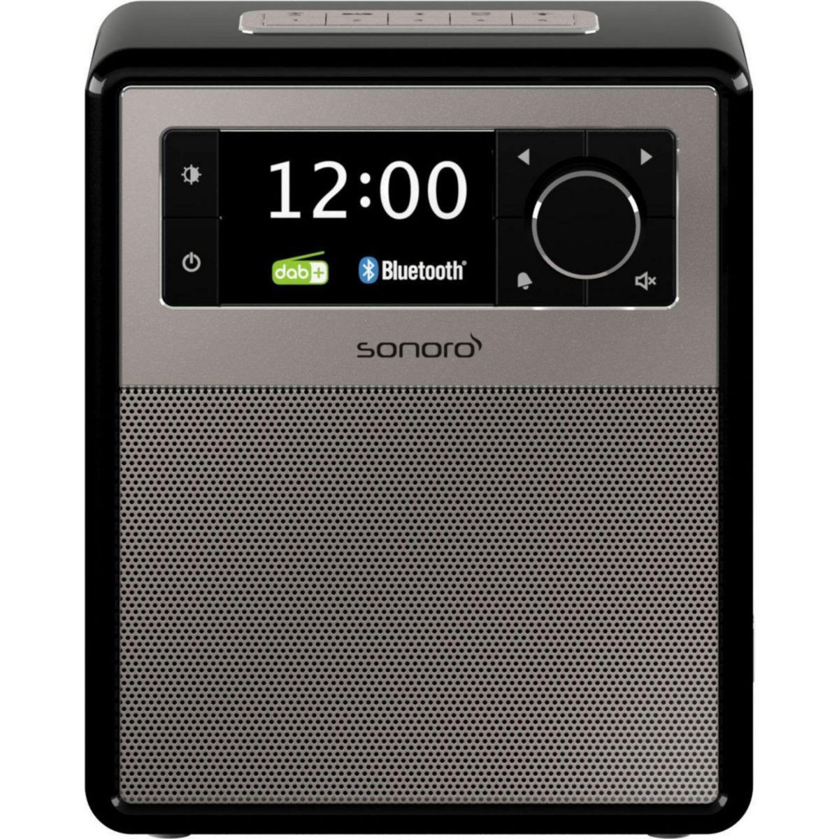 SONORO Radio réveil EASY Noir