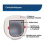 Voir la diapositive 6 : PETSAFE PetSafe Volet a 4 voies pour animaux de compagnie 280 Blanc