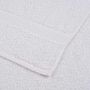 Voir la diapositive 6 : VIDAXL Serviettes d invité 4 pcs blanc 30x50 cm 360 g m² 100% coton
