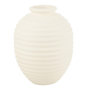 Voir la diapositive 1 : Paris Prix Cache-Pot Oval en Terre Cuite  Theron  66cm Blanc