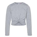 Vero Moda T Shirt Manches Longues  Fille Vero Moda Vmjoy Knot
