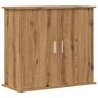 Voir la diapositive 2 : VIDAXL Support d aquarium chêne artisanal 81x36x73 cm bois ingénierie