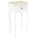 TOILINUX Duo de sellette Victoria - Blanc et Bois