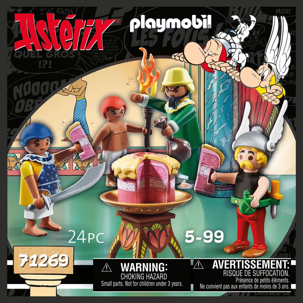 PLAYMOBIL 71269 Amonbofis et le gâteau empoisonné 