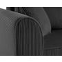 Voir la diapositive 5 : BEST MOBILIER Saphir - canapé d'angle réversible 4 places - convertible avec coffre - en velours côtelé
