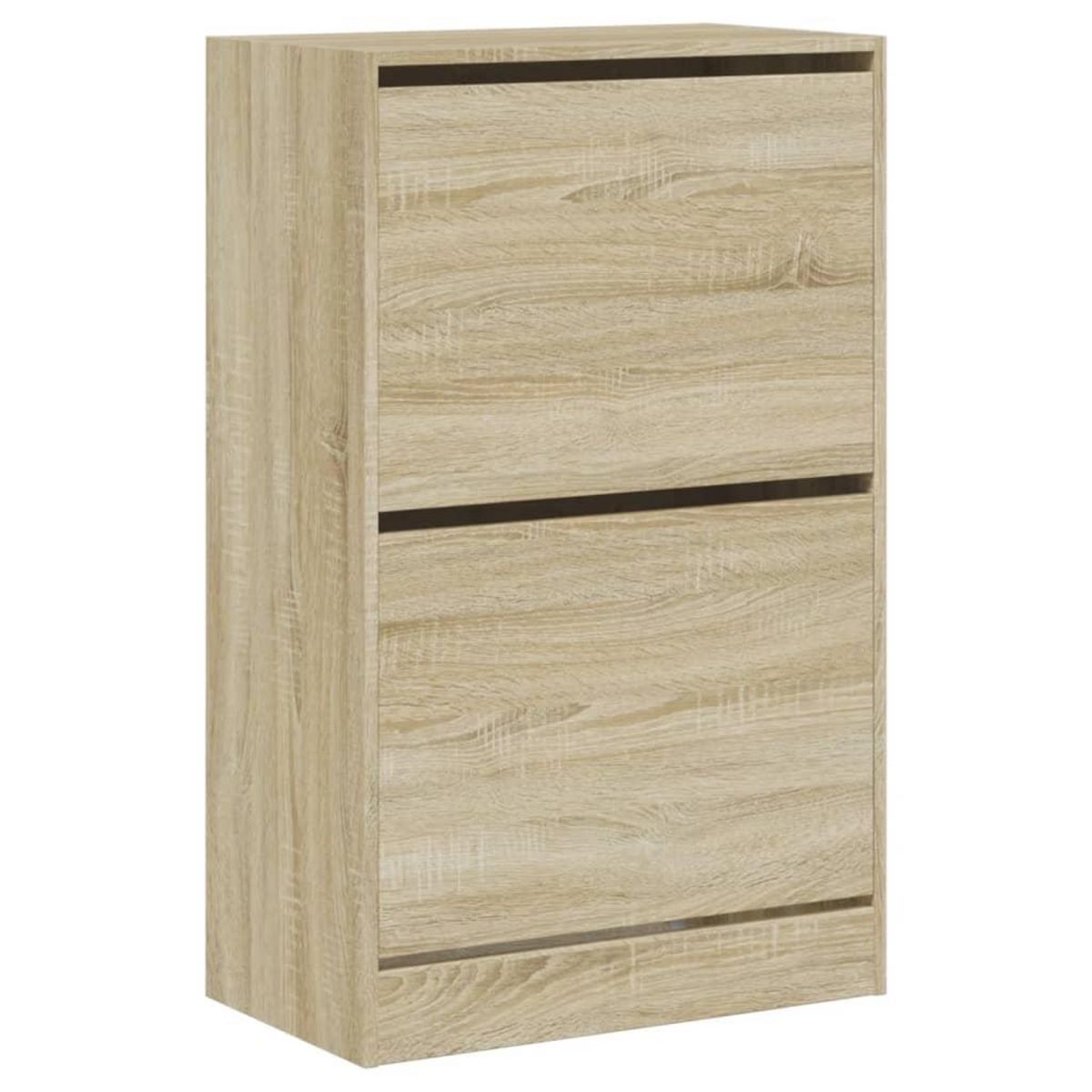 VIDAXL Armoire a chaussures chene sonoma 60x34x96,5 cm bois ingenierie