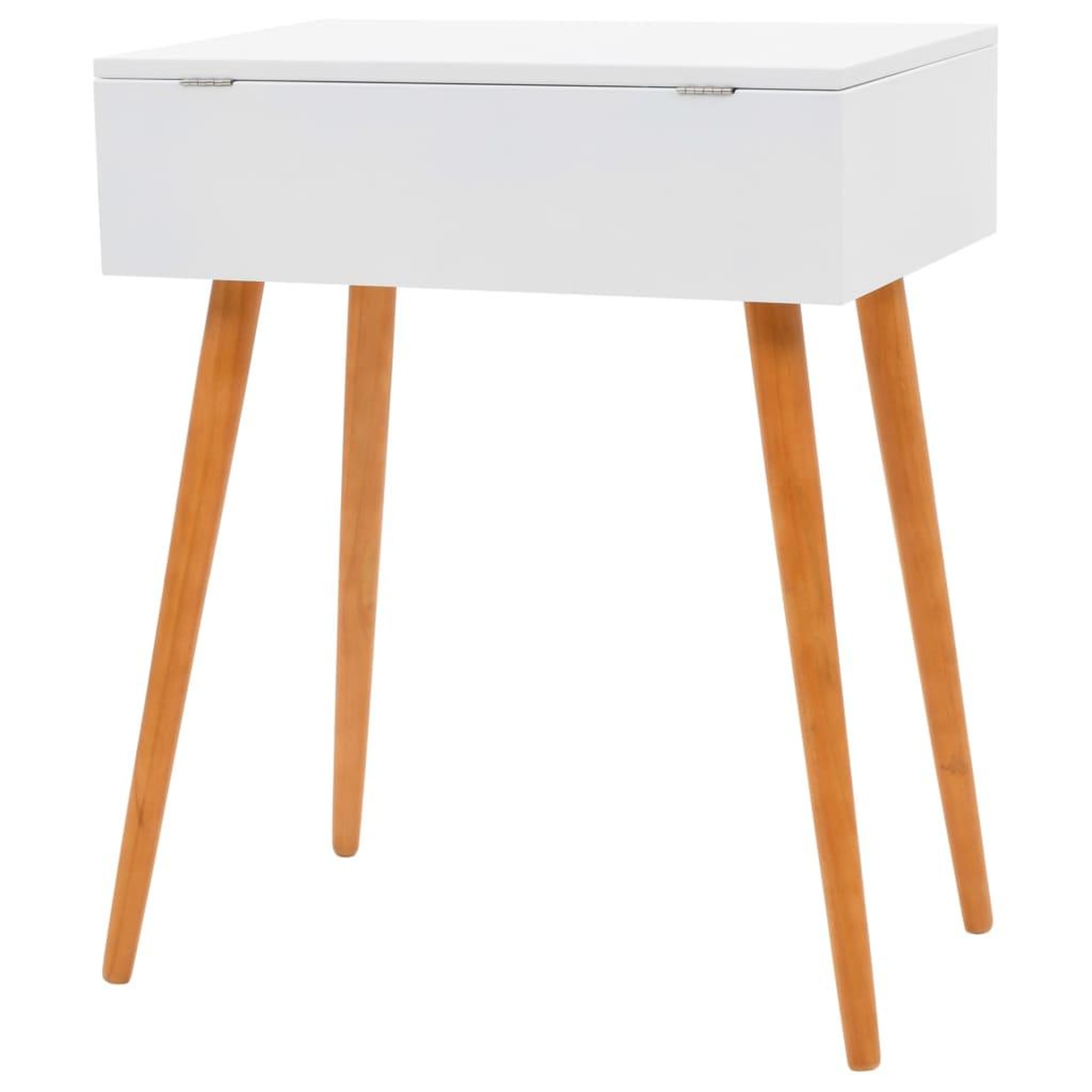 Voir la diapositive 4 : VIDAXL Coiffeuse avec miroir mdf 60 x 40 x 75 cm