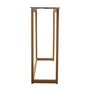 Voir la diapositive 5 : The Home Deco Factory Console en verre et bois - Marron et transparent