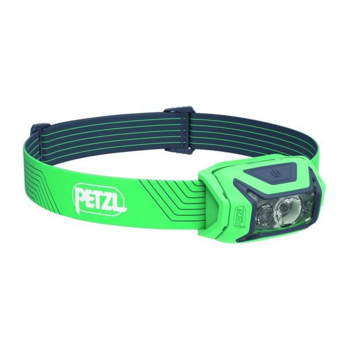 Petzl Lampe frontale - PETZL - ACTIK - Running / Trekking - 450 lumens - 3 piles AAA/LR03 incluses - Vert