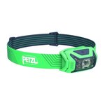 Petzl Lampe frontale - PETZL - ACTIK - Running / Trekking - 450 lumens - 3 piles AAA/LR03 incluses - Vert