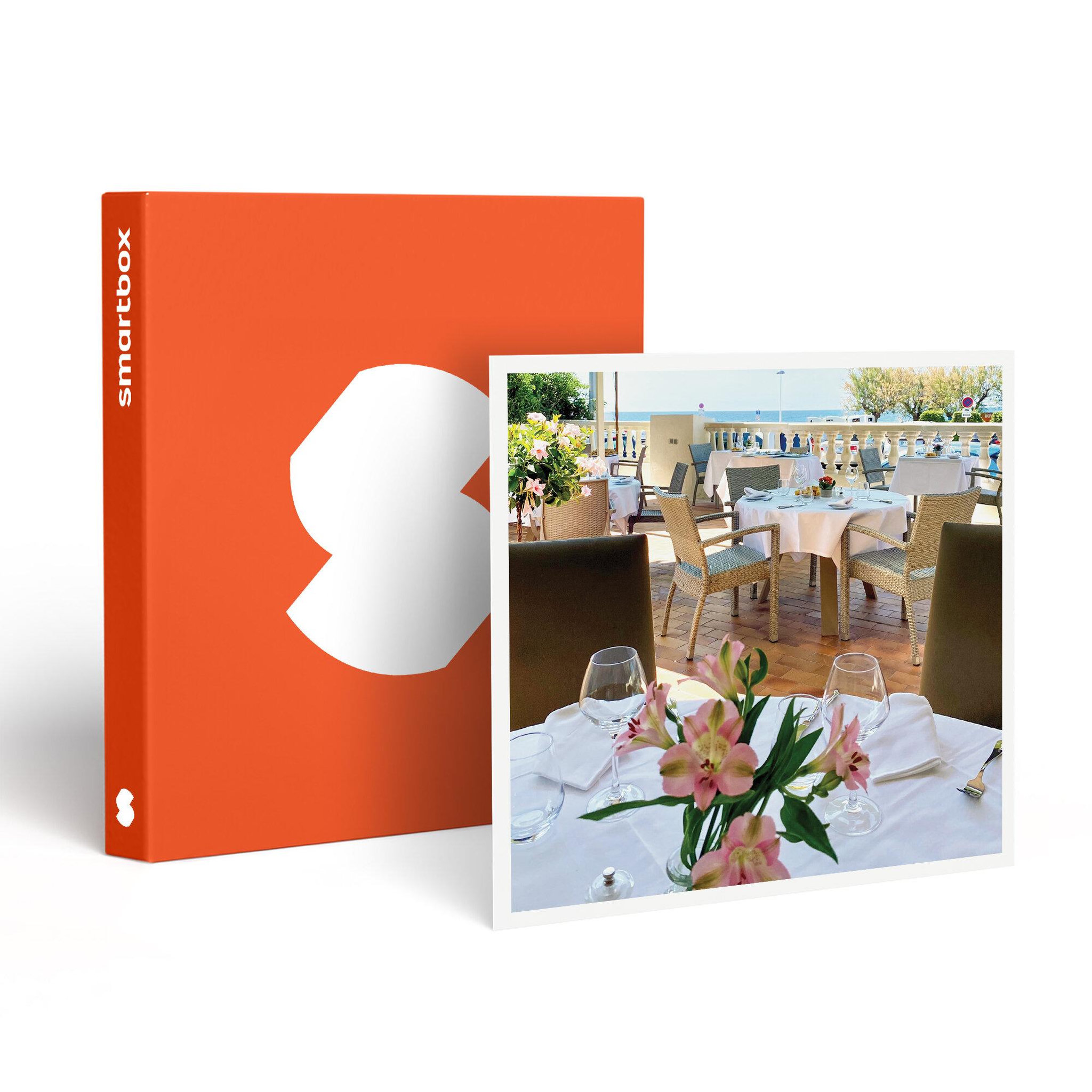 Smartbox Repas raffiné 5 plats dans un restaurant gastronomique avec vue sur la mer près de marseille - coffret cadeau gastronomie