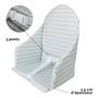 Voir la diapositive 2 : Monsieur Bébé Coussin d'assise universel Miam avec harnais pour chaise haute bébé