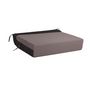 Voir la diapositive 2 : Chauffeuse 2 places tissu bicolore DUETTO