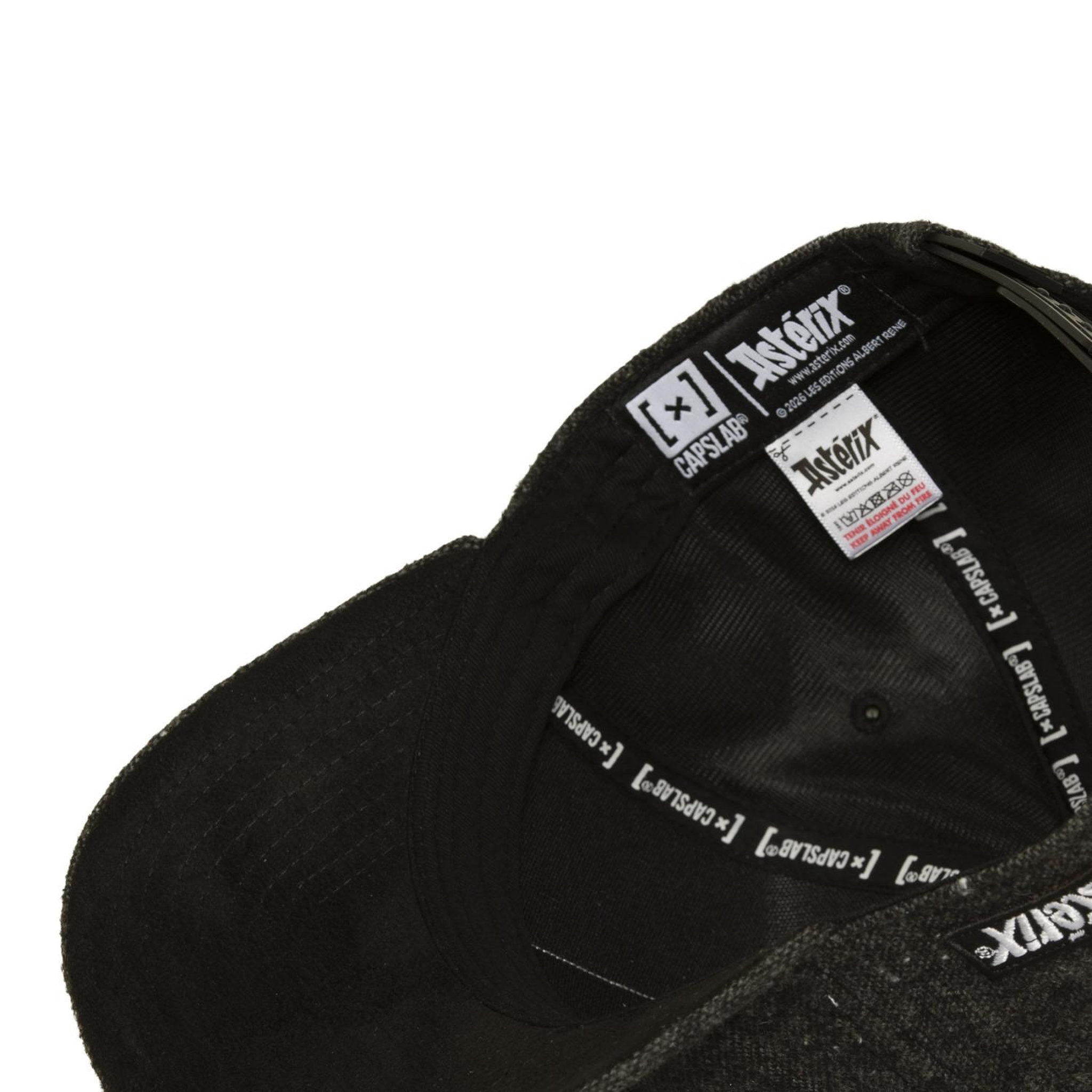 Voir la diapositive 6 : CAPSLAB Casquette trucker premium en nepi avec patch asterix nepi
