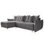 Voir la diapositive 6 : BEST MOBILIER Lena - canapé d'angle réversible convertible - 4 places - style scandinave