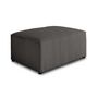 Voir la diapositive 4 : BEST MOBILIER Topaze - pouf - en velours côtelé