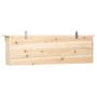 Voir la diapositive 5 : VIDAXL Maison pour moineau avec 5 chambres 68x15x21 cm Bois de sapin