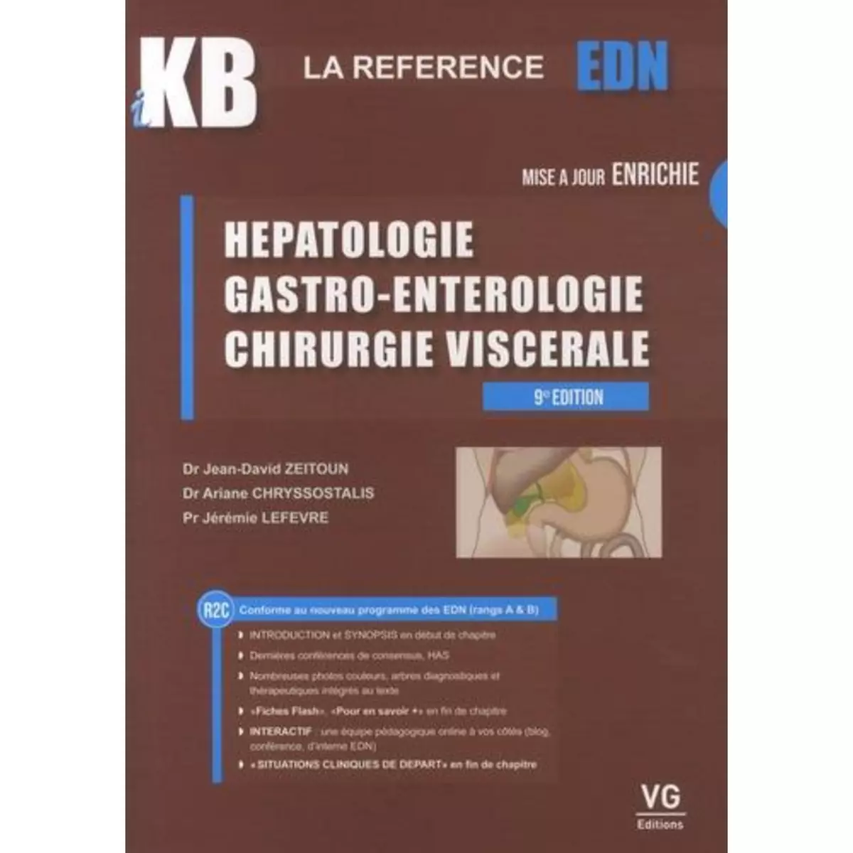  HEPATOLOGIE, GASTRO-ENTEROLOGIE, CHIRURGIE VISCERALE. 9E EDITION, Zeitoun Jean-David